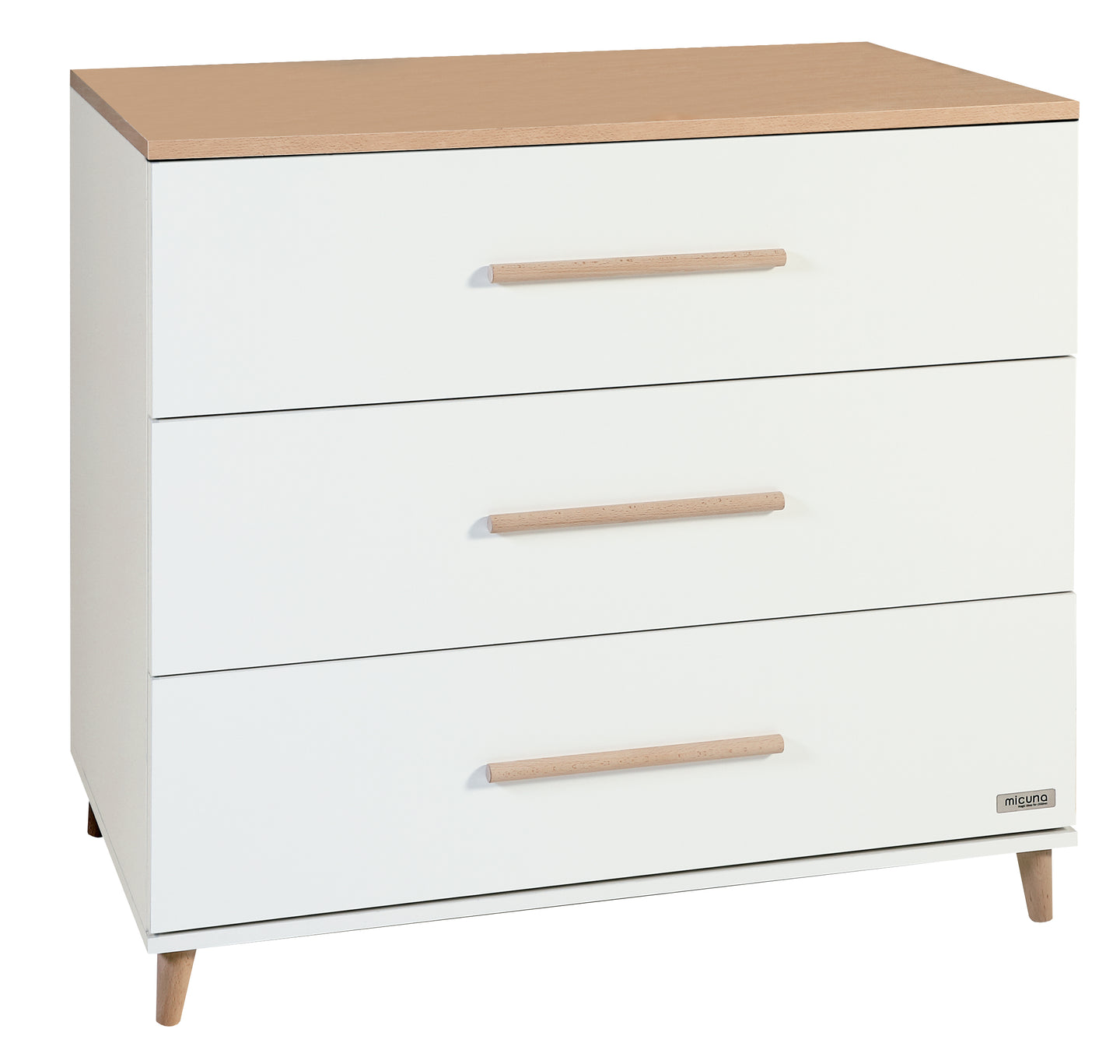 MICUNA - CO-1972 WHITE/NATURAL WAX DRESSER